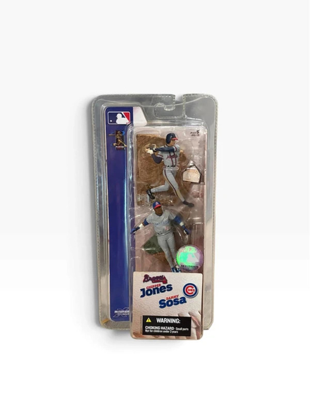 McFarlane MLB Chipper Jones Sammy Sosa 2-Pack Figures New Sealed